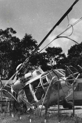 Mr Gatt injured his shoulder when he was on board a helicopter which crashed in the Blue Mountains in 1993.