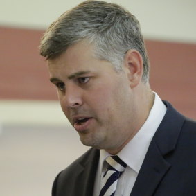 Police Minister Mark Ryan said thieves who broke into flood-affected properties were “grubs”.
