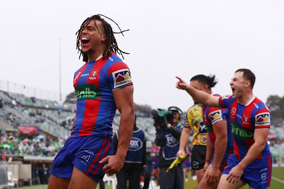 Dominic Young’s return to the Knights has paid off handsomely. 