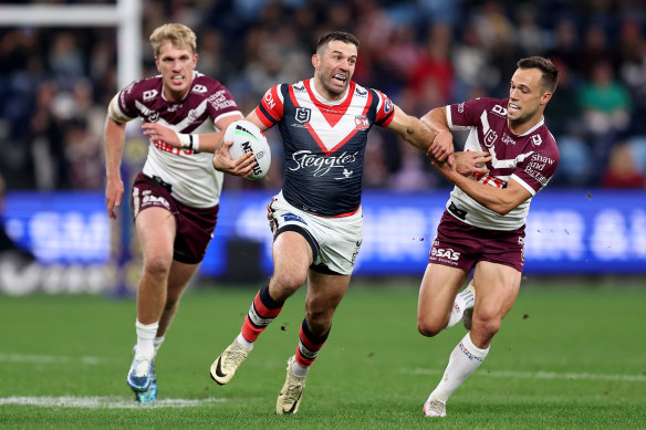 The Roosters cruised to a 22-0 lead in as many minutes at Allianz Stadium.