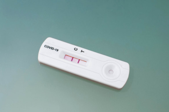 Like two plump frankfurters, my COVID-19 test result was unambiguous.