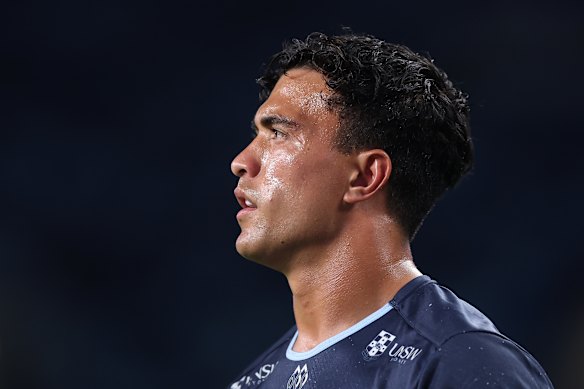 Joseph-Aukuso Suaalii will undergo concussion protocols.