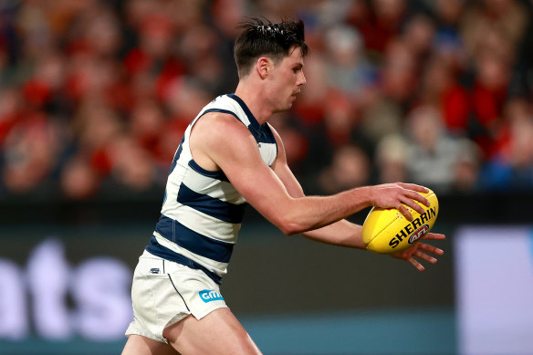 Last year Geelong traded in players early in their career, including Ollie Henry. 