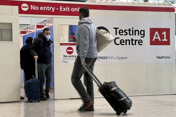 COVID-19 testing at Heathrow Airport will soon be a thing of the past for arrivals.
