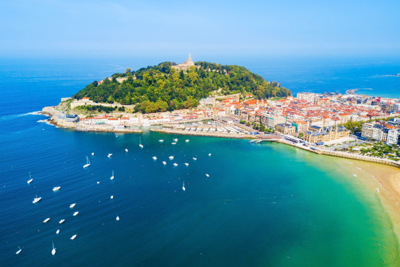 San Sebastian in the Basque country in Spain. 