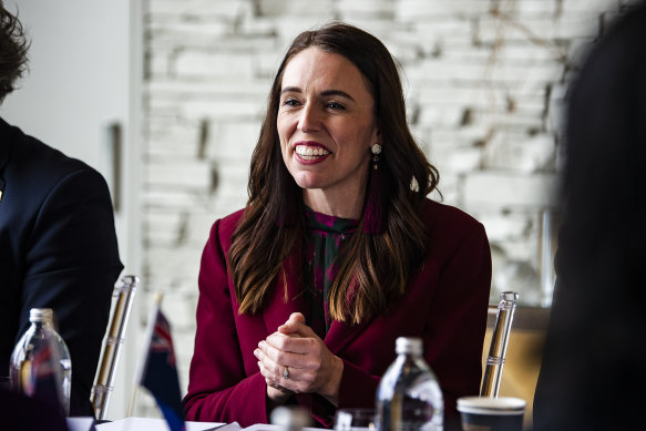 New Zealand Prime Minister Jacinda Ardern.