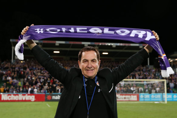 Perth Glory owner Tony Sage.