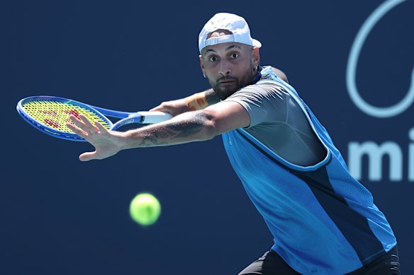 Nick Kyrgios could be a late inclusion for the Brisbane International.