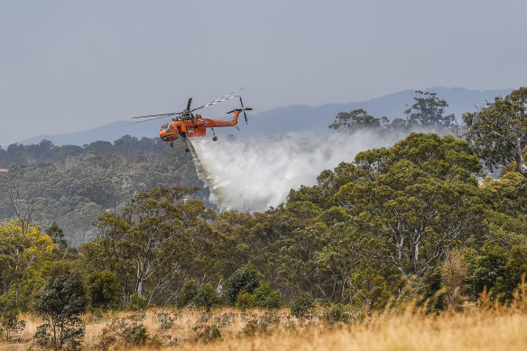 Experts are calling for a change in firefighting tactics, including the rapid water-bombing of new fires.
