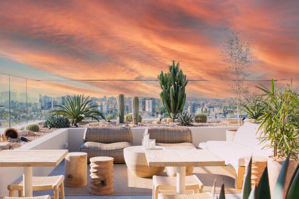 Sunsets is a rooftop bar in Kangaroo Point.