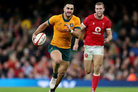 Tom Wright against Wales in November.