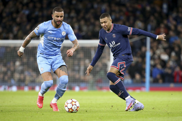 Kylian Mbappé and Kyle Walker have recent history at club level.