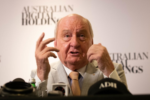 Alan Jones in 2021.