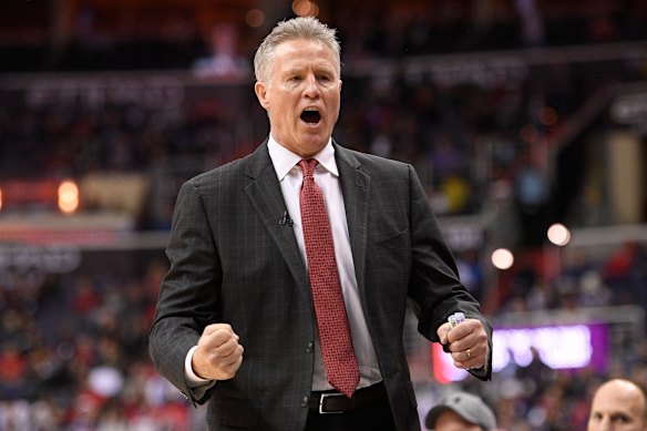 Brett Brown will lead the Boomers to the Tokyo Olympics.
