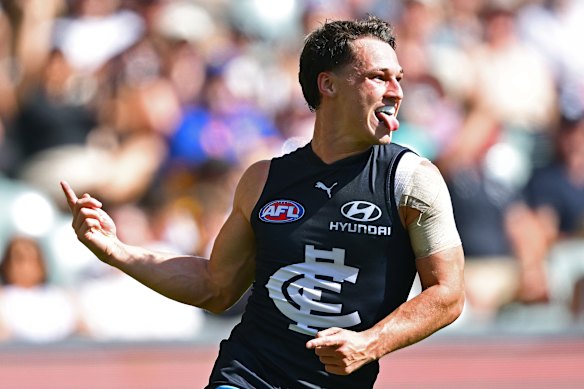 Carlton small forward Corey Durdin.