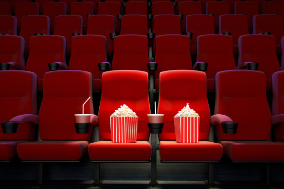Working at the cinema felt cooler than working at the supermarket or a fast-food chain.