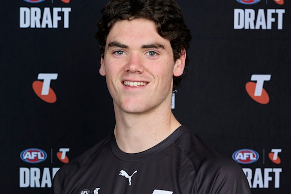 Tyson Bradley at the draft combine.