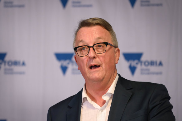 Victorian Health Minister Martin Foley.