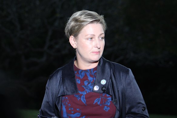Child Safety Minister Amanda Camm has been under intense public scrutiny. 