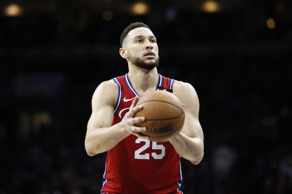Ben Simmons had a triple-double for the 76ers.