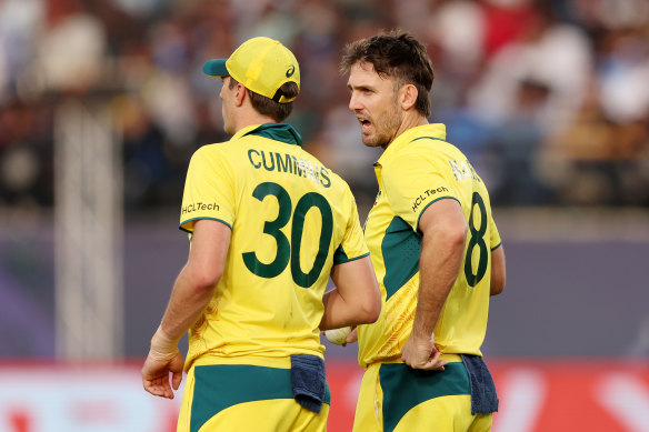 Pat Cummins and Mitch Marsh share a close relationship.