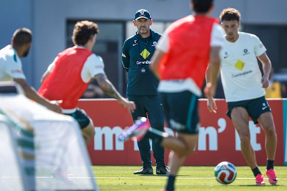 Socceroos coach Tony Popovic.