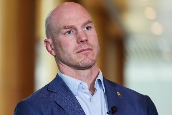 Independent senator David Pocock.