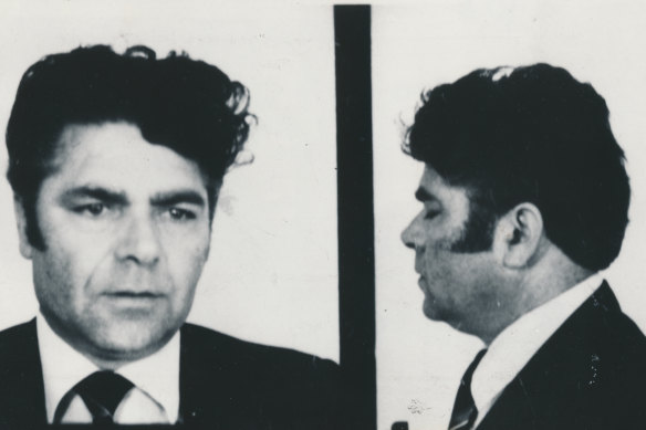 A police mugshot of Rocco Medici.