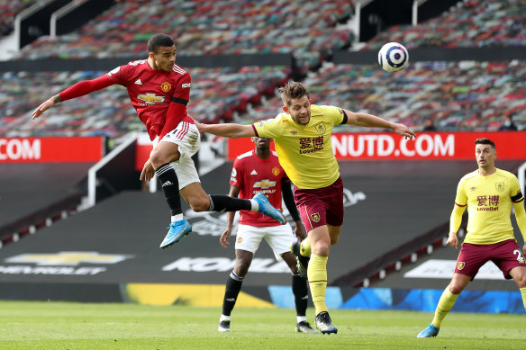 Mason Greenwood was the hero of the day for Manchester United against  Burnley at Old Trafford.