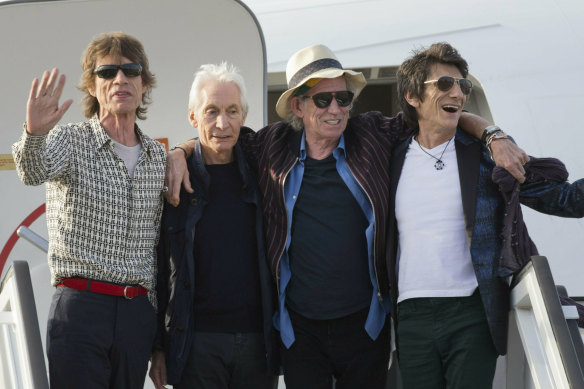 (From left) Mick Jagger, Charlie Watts, Keith Richards and Ron Wood, pictured in 2016.