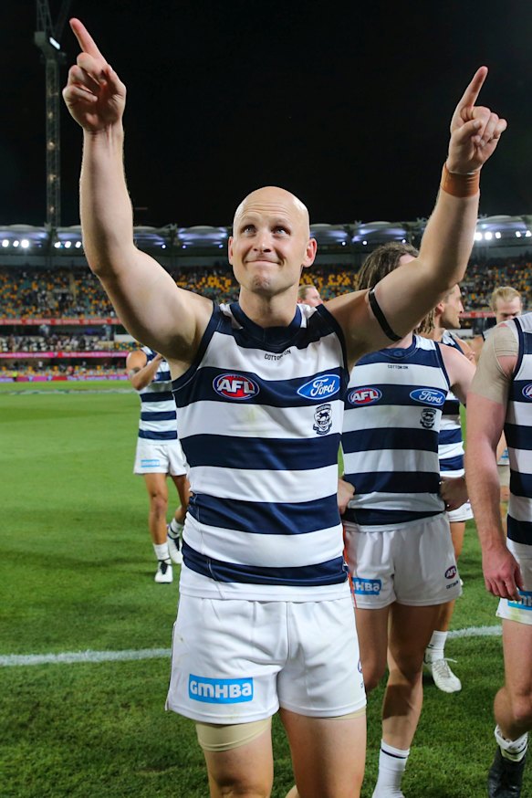 Gary Ablett will play his final game on Saturday night in the grand final.