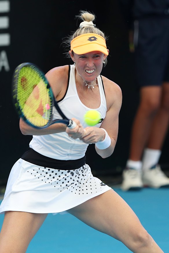 Australia’s Storm Hunter gatecrashed the doubles top-10 last year.