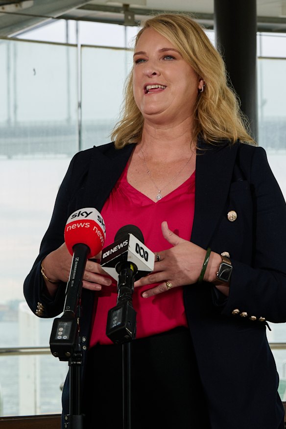 North Sydney independent candidate Kylea Tink.