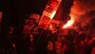 Relatives of hostages held by Hamas in the Gaza Strip protest in Tel Aviv.