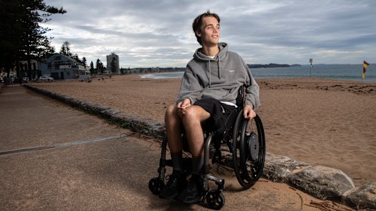 Alex Richter, 20, hopes to one day regain some physical function he lost after sustaining a spinal cord injury when he was 16.