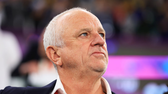 Socceroos coach Graham Arnold.