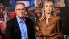 Foxtel CEO Patrick Delany and now-former commercial chief Amanda Laing.