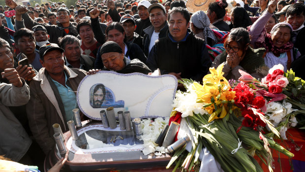 UN fears Bolivia could 'spin out of control' as death toll rises