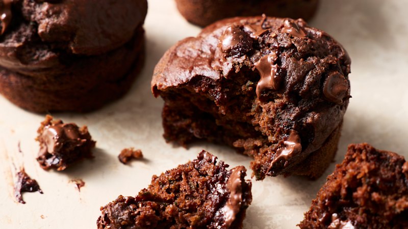 These choc ‘fluffins’ with sneaky veg are so delicious they won’t come home from school