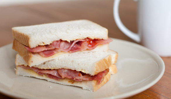 Step away from the bacon sandwich in white bread. 