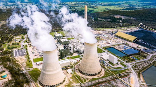 Mount Piper coal-fired power plant in NSW.