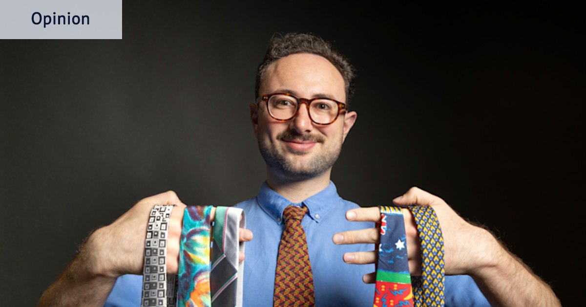 Looking for a better work-life balance? Start wearing a tie
