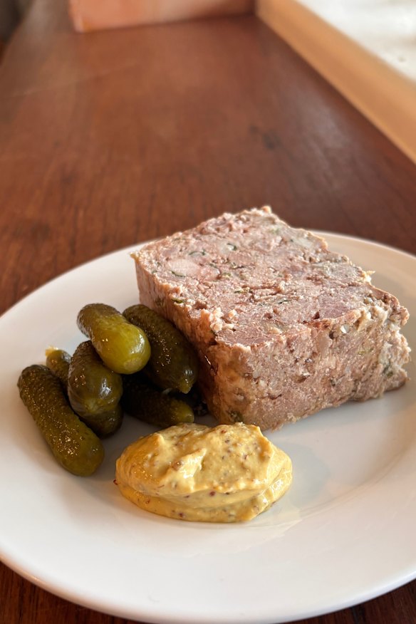 House-made terrine.