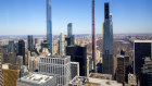 Funding for the Steinway Tower, second skyscraper from right,  is caught up in the insurance lawsuit. 