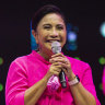 Riding a pink wave, this woman is the last barrier to a Marcos return in the Philippines