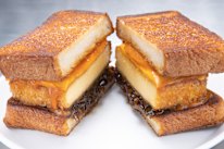 Suupaa’s egg sando stars a slab of fried tamago.