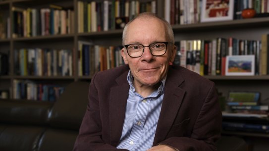 Economics professor Sean Turnell at his Sydney home.