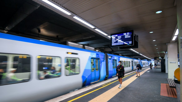 Commuters face a disjointed connection between Box Hill station (pictured) and the new loop line.