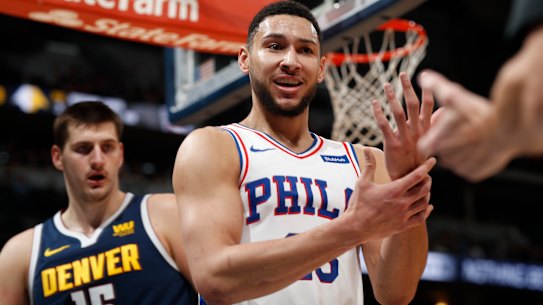 Undecided: Philadelphia 76ers guard Ben Simmons says it's too soon to call if he will play in China.