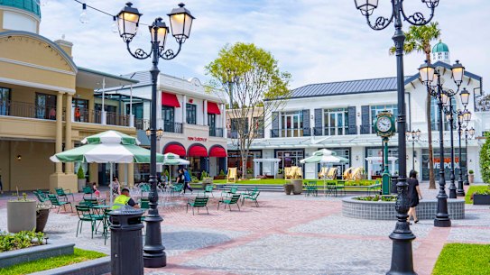 Rich lister property developers, the Gazal family’s Gazcorp, has added a touch of Los Angeles’ Rodeo Drive to Sydney’s west.